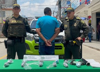 Continúan operativos de la policía en Bucaramanga y el área metropolitana.