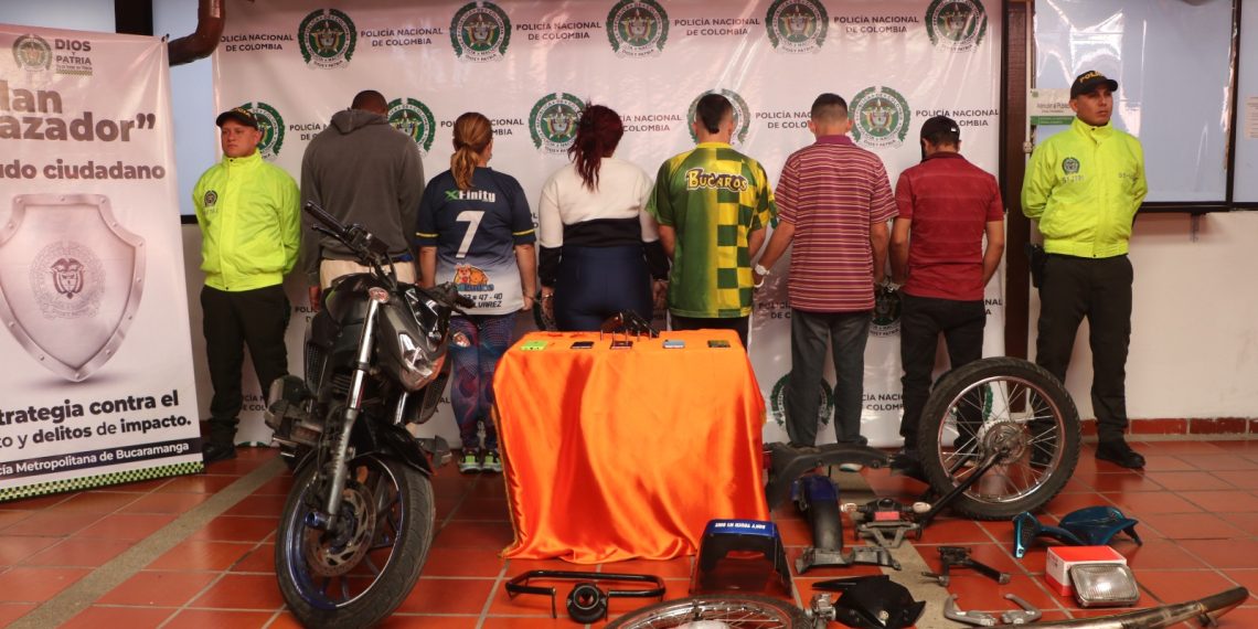 Cayó banda dedicada al robo de motos y a la extorsión