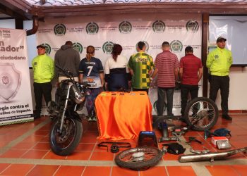 Cayó banda dedicada al robo de motos y a la extorsión