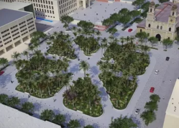 Avanzan las obras del Plan de Revitalización del Espacio Público en Bucaramanga