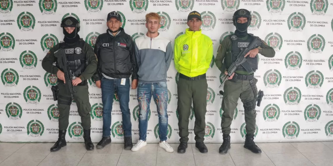 Policía capturó a alias «Brayan», quien amenazaba a los ciudadanos a través de videos