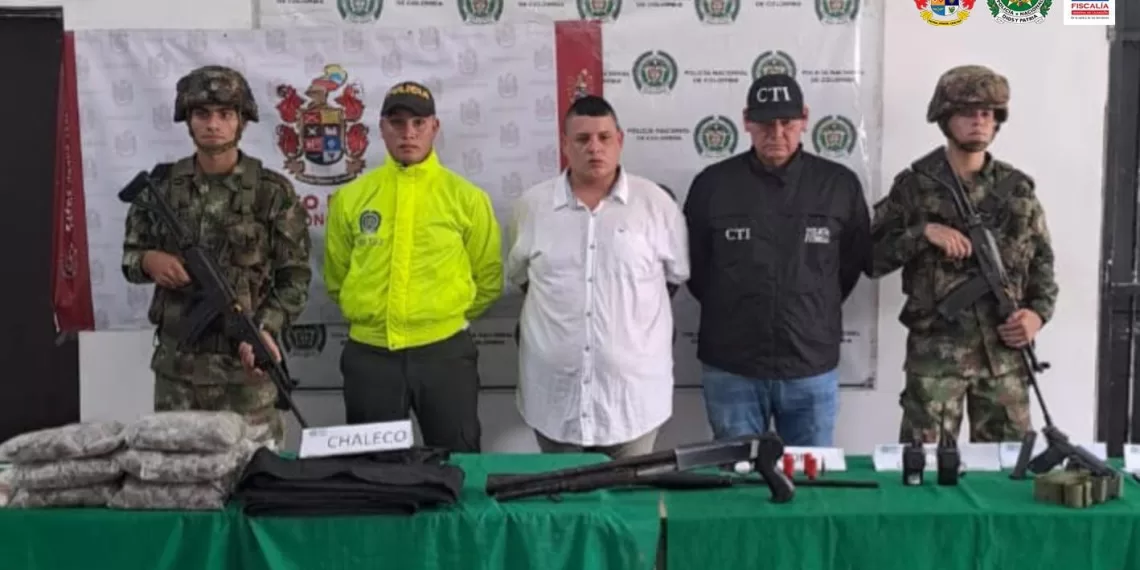 A la cárcel alias Federico, uno de los más buscados en el Magdalena Medio