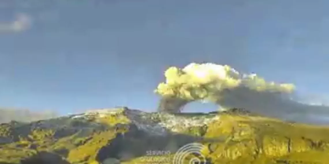 PMU evaluó la situación del Volcán Nevado del Ruiz
