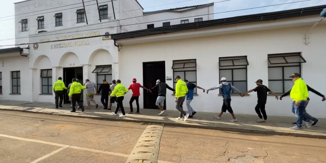 Policía capturó a la banda “Los Plazuelos” en Bucaramanga