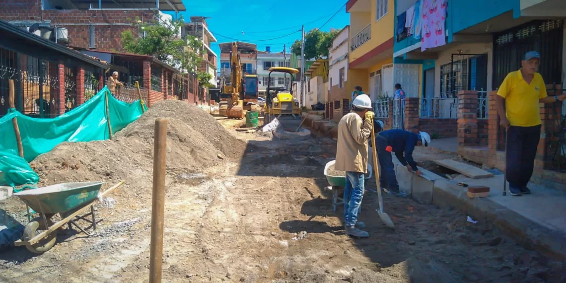 Millonaria inversión hace alcalde en barrios de Floridablanca