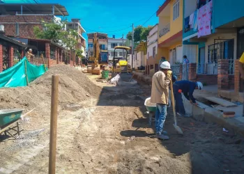 Millonaria inversión hace alcalde en barrios de Floridablanca