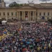 Petro instó a los trabajadoras a defender las reformas sociales en las calles