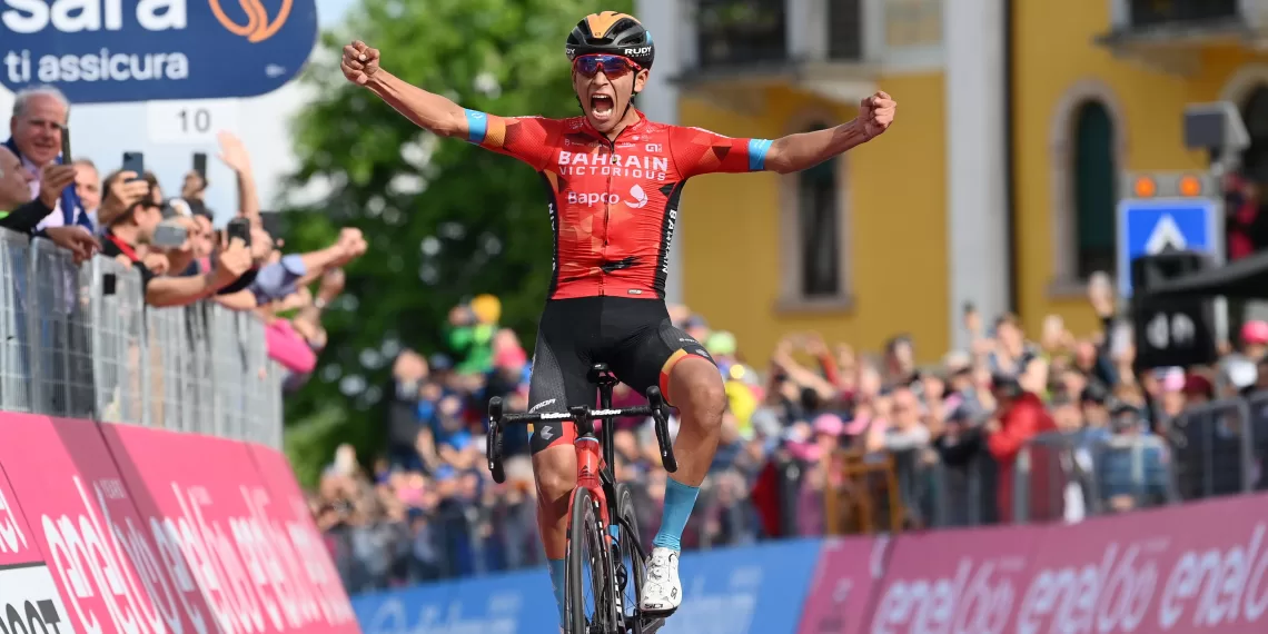El bogotano Santiago Buitrago ganó la etapa reina del Giro de Italia