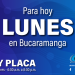 Esta es la rotación del Pico y Placa en Bucaramanga para hoy 8 de mayo