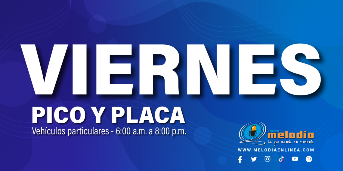 Esta es la rotación del Pico y Placa en Bucaramanga para hoy 13 de mayo