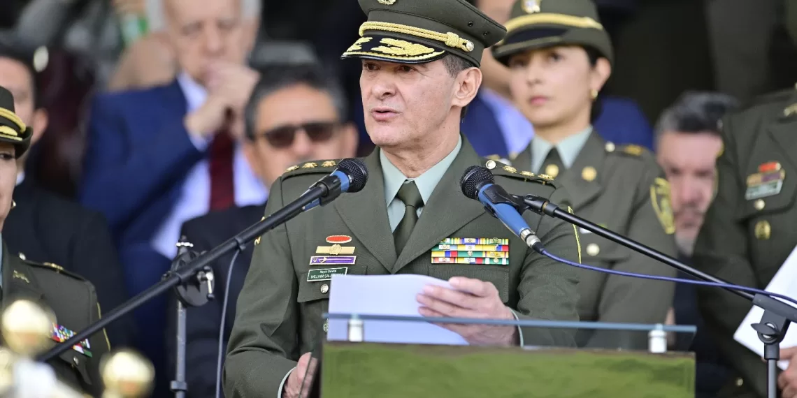 El general William René Salamanca asumió como Director de la Policía