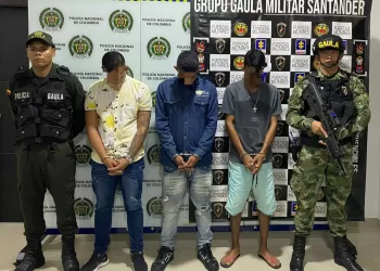 Cayó banda delincuencial Los Búcaros, señalada de extorsionar a gremios en Barrancabermeja