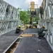 En 38 días, militares montaron puente metálico en la vía a Málaga