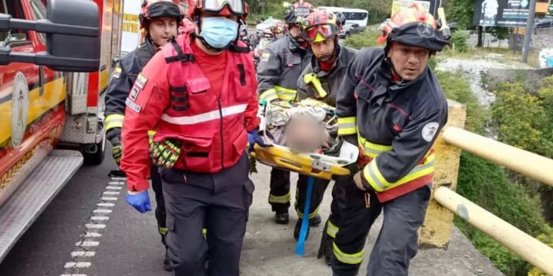 Hombre de 24 años intentó suicidarse lanzándose del puente La Novena