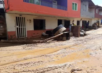 Las lluvias generan estragos en Santander