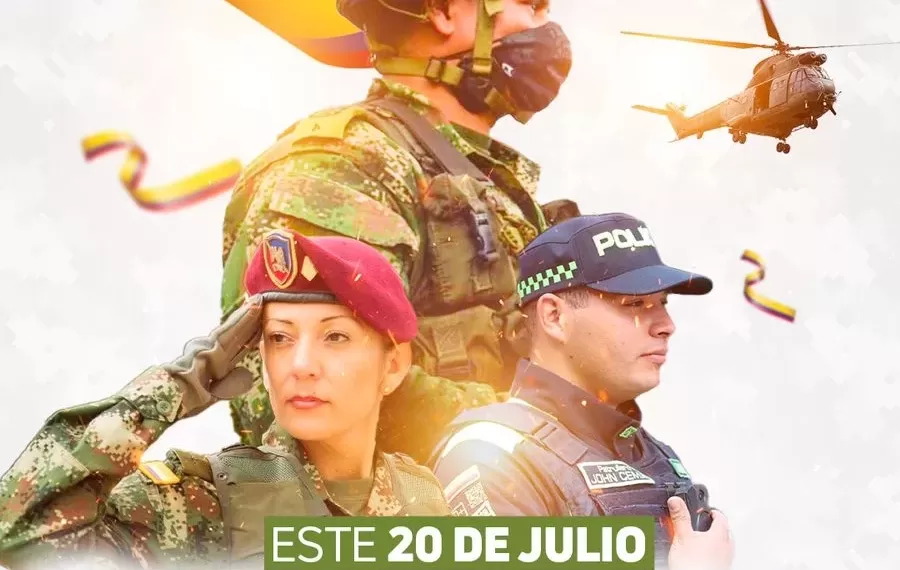 Cierres viales por ensayos del tradicional desfile del 20 de julio