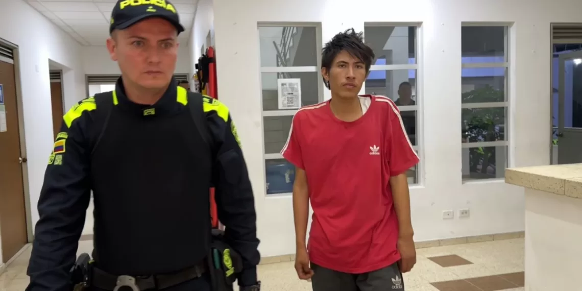 Policía capturó a alias “La Araña”, delincuente que golpeo a una adulta mayor cuando entró a robarla en su propia casa