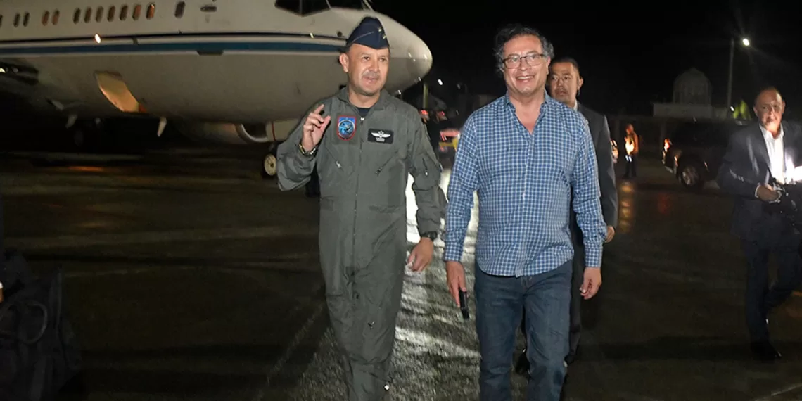 Presidente Petro llegó a San Andrés Islas para liderar la ‘Fiesta por la Soberanía’