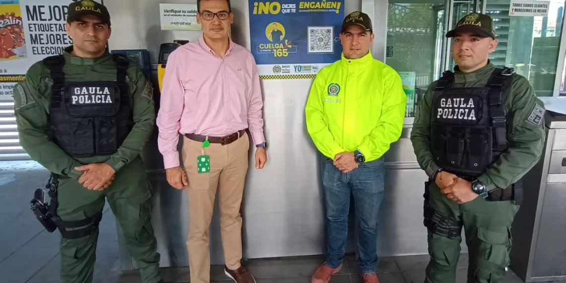 Gaula de la Policía, aliados por la seguridad de los usuarios de Metrolínea