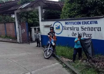 Estudiantes del Colegio Nuestra Señora de la Paz – Centro Poblado Tienda Nueva de Betulia, mal interpretaron al secretario de educación departamental