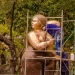 En parque San Pío se hace mantenimiento de la “Gorda” de Botero