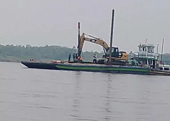 Trabajos de dragado en el río Magdalena favorece navegabilidad de embarcaciones comerciales y turísticas entre Barrancabermeja y Pinillos, Bolívar