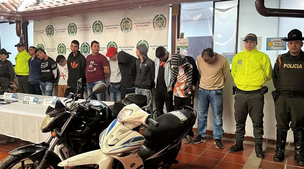 Desarticulada banda delincuencial los “Cibernéticos” en Floridablanca