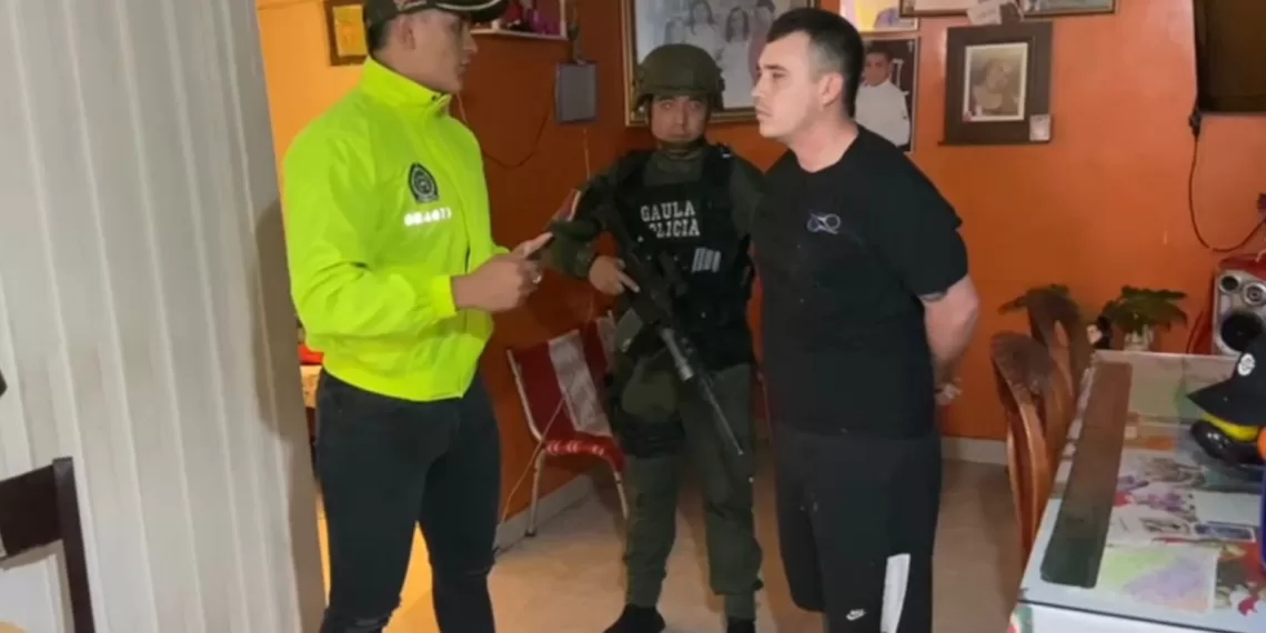 Capturado Didier Javier Rojas García, uno de los más buscados en el área metropolitana de Bucaramanga