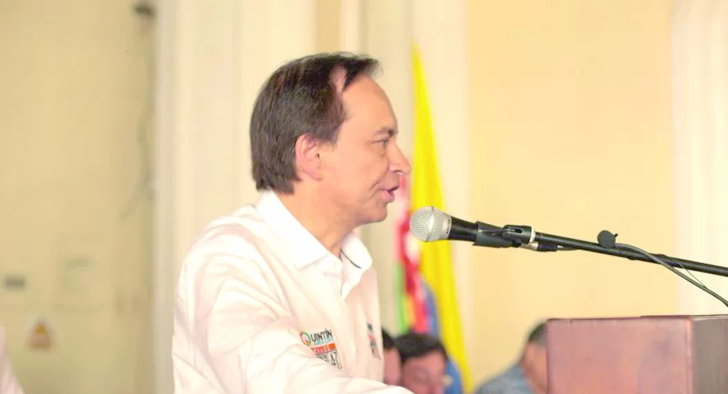 Quintín Herrera afirma que espera seguir como candidato a la Gobernación de Santander