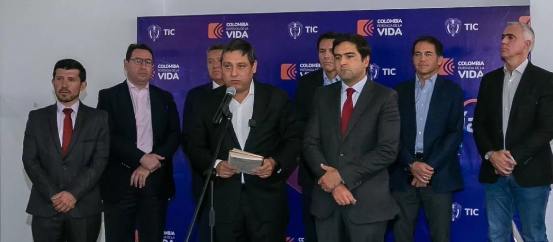 MinTIC y operadores de telecomunicaciones sellan acuerdo por la conectividad del país con una inversión de $3.5 billones