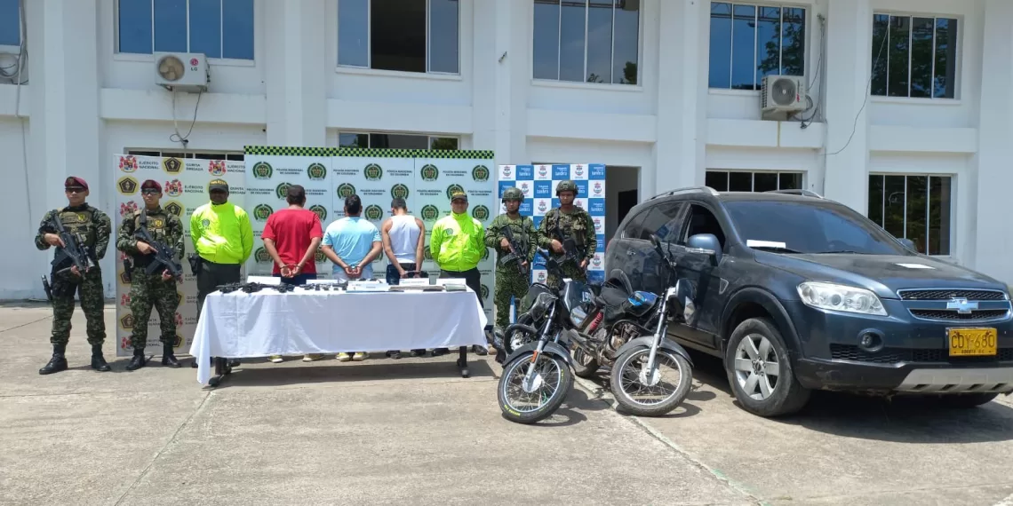 Capturan a 3 miembros del Clan del Golfo en el Magdalena Medio Santandereano
