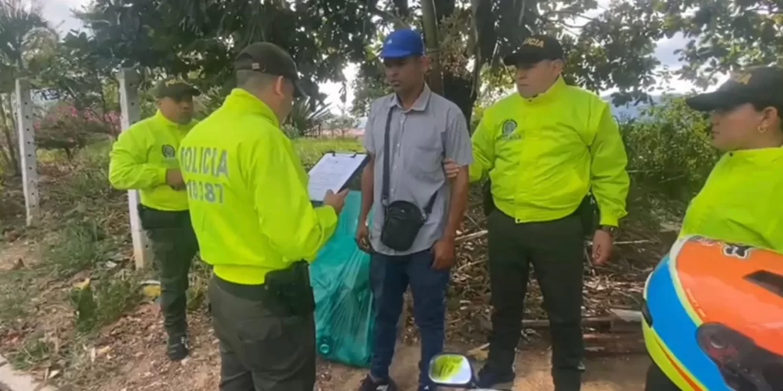 Con detención domiciliaria quedó alias “Culo de Alverja”, capturado por la policía en Piedecuesta