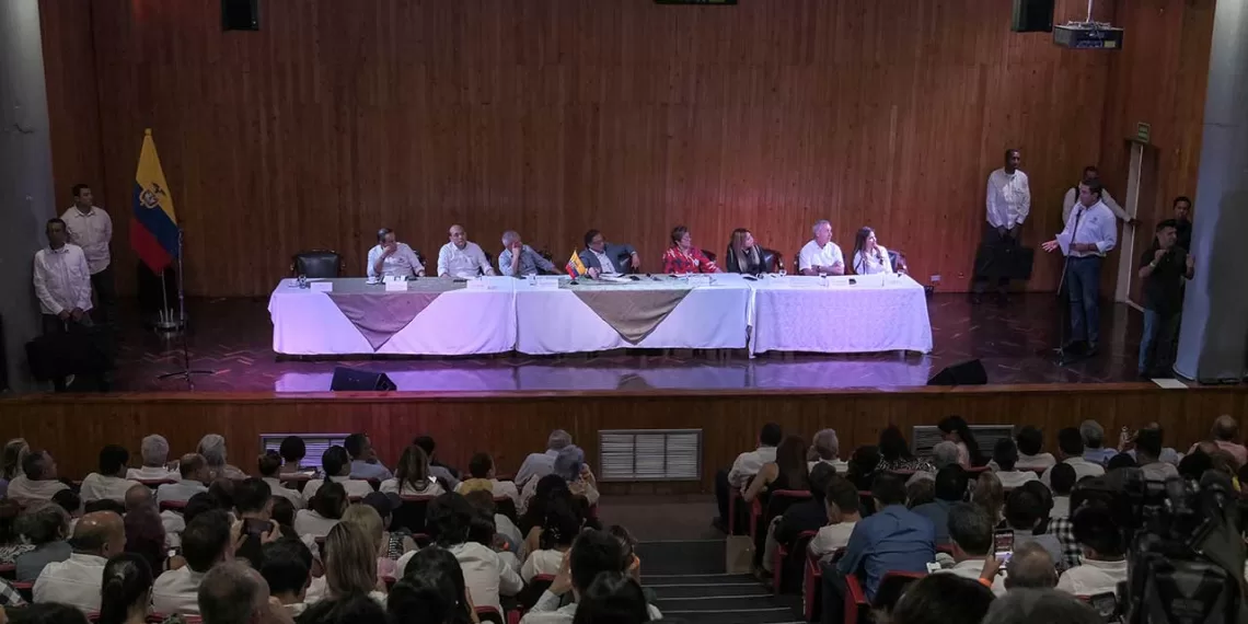 Presidente Petro dialogó con sector económico y empresarial de Santander