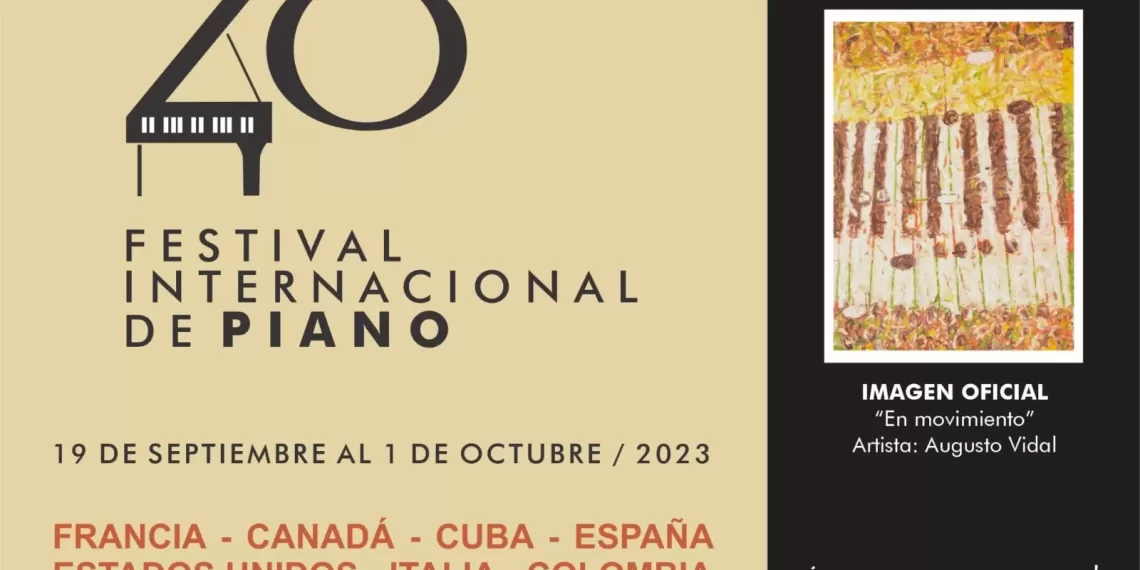 El Festival Internacional de Piano UIS 2023 avanza con la presentación de artistas nacionales e internacionales