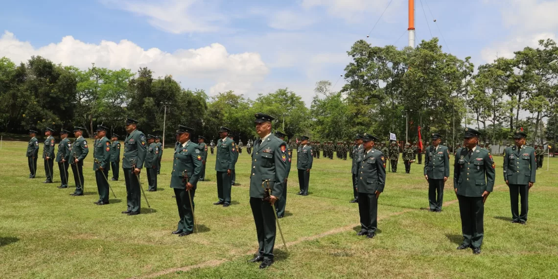58 suboficiales del Ejército Nacional ascendieron al grado inmediatamente superior