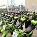 Mediante alianza entre el gobierno departamental y once municipios de Santander policía recibió motocicletas para robustecer la fuerza pública