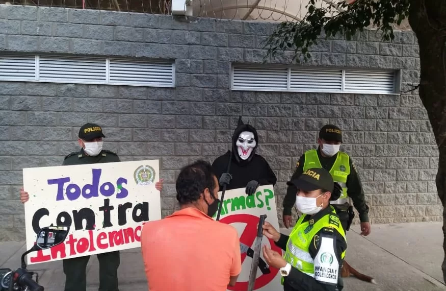 Campaña por la Tolerancia y el Respeto lanza la Policía Metropolitana de Bucaramanga para que No sea Zombie