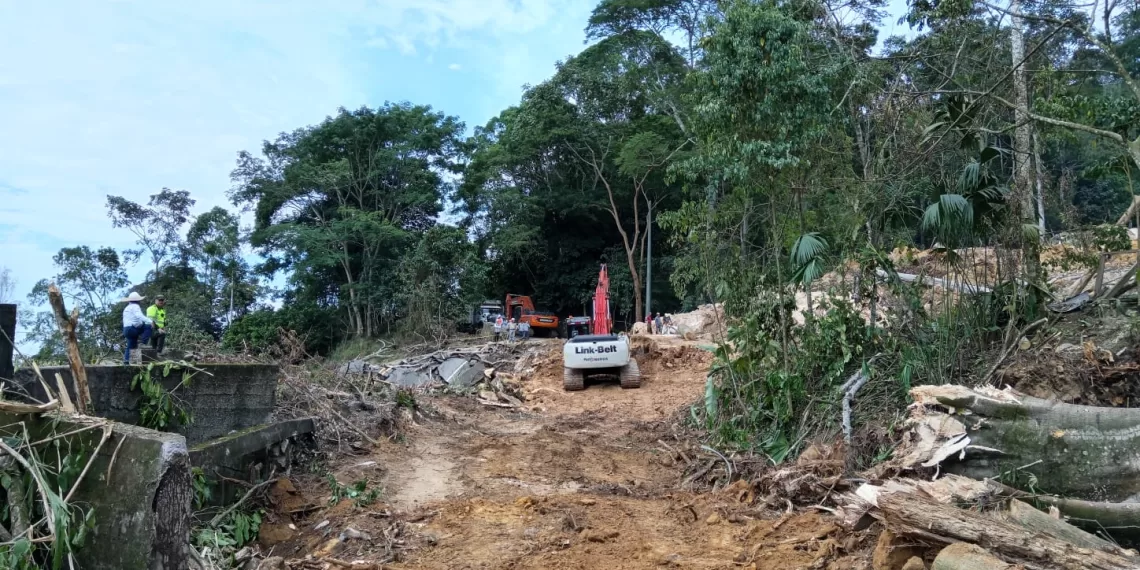 En tres semanas se daría paso provisional en la vía Bucaramanga – Barrancabermeja