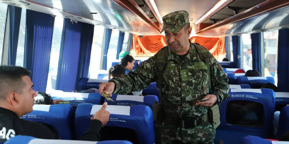 Soldados velarán por la seguridad en las vías durante la semana de receso escolar
