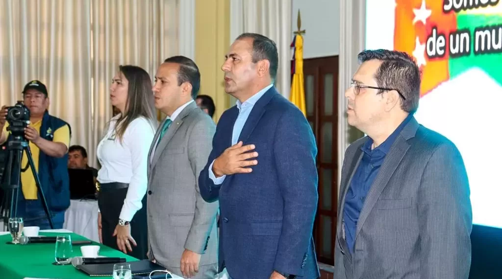 Arrancó el empalme en la gobernación de Santander