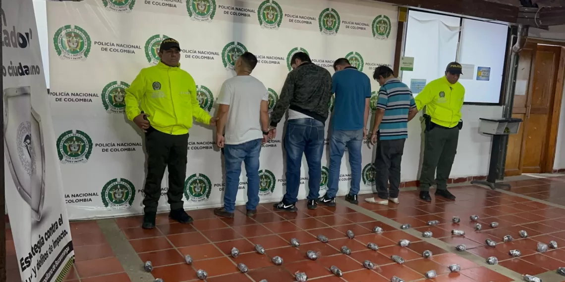 Policía continúa propinando golpes certeros a estructuras del microtráfico en el Área Metropolitana de Bucaramanga