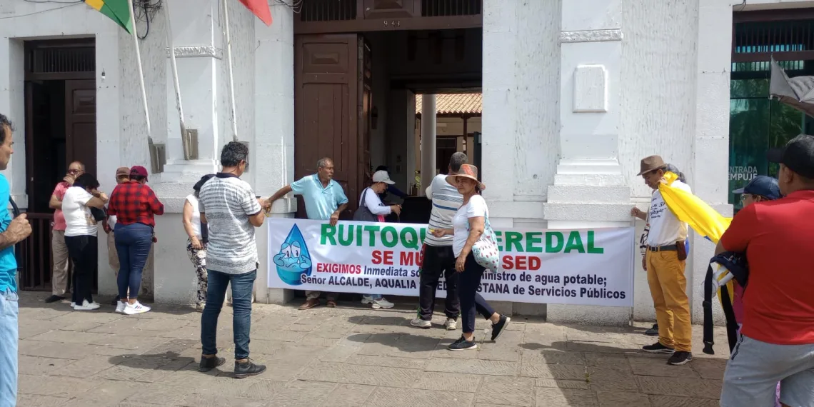 Agua potable, reclaman en Ruitoque
