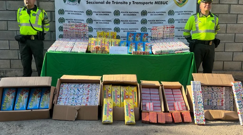 Continúan controles para comercialización y uso de pólvora en las fiestas de fin de año