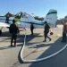 Comandante Nacional de la Policía envió a Santander avión plano bajo Air Tractor AT 802, para apoyar emergencia en el páramo de Berlín