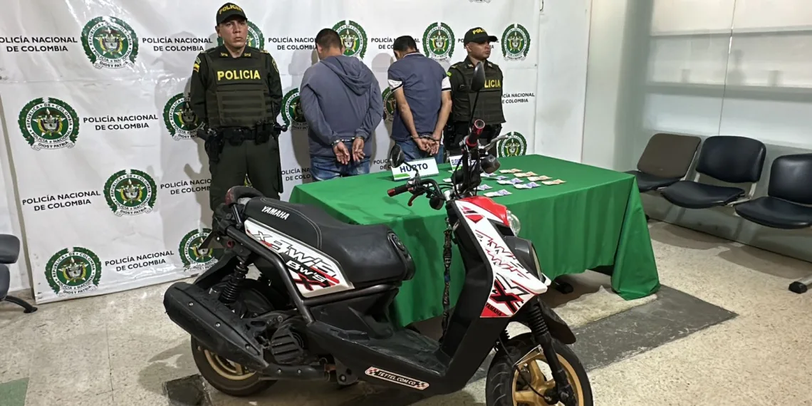 Operativos articulados contra el hurto en Bucaramanga deja 2 hombres capturados