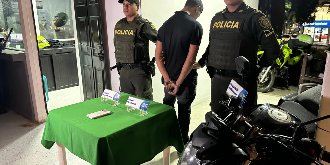 La policía captura en Bucaramanga a alias “Jesús” ciudadano venezolano que tenía atemorizada la comunidad de Cabecera