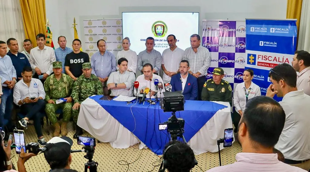 Primeras acciones como gobernantes en Consejo Regional de Seguridad en Santander