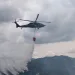 Fuertes vientos siguen avivando las llamas en el incendio forestal emergencia que lleva más de 15 horas sin poderse extinguir