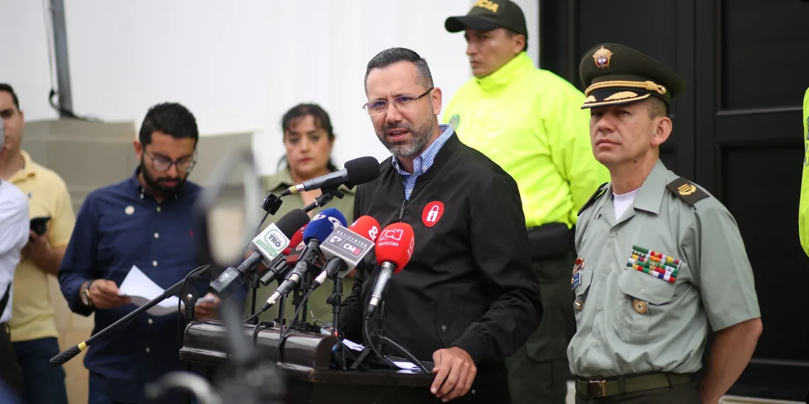 Accionar de la policía tiene arrinconada la delincuencia, sostiene alcalde de Bucaramanga
