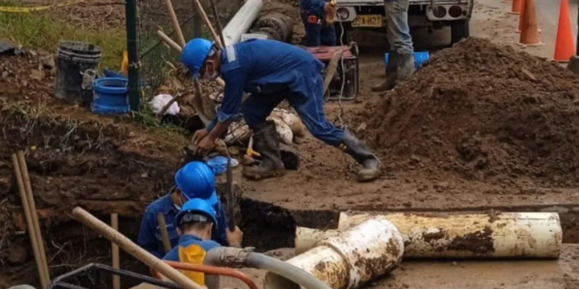 Por daño imprevisto se suspende servicio de agua en barrios Cabecera y el Prado de Bucaramanga  
